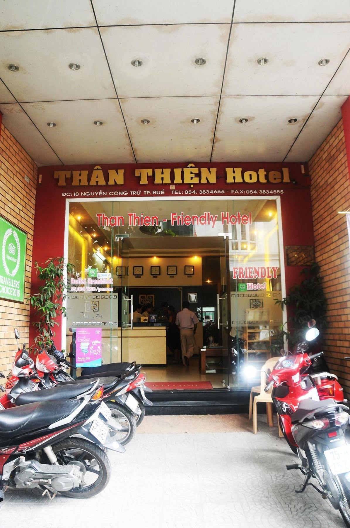 Than Thien - Friendly Hotel Hue Exterior foto