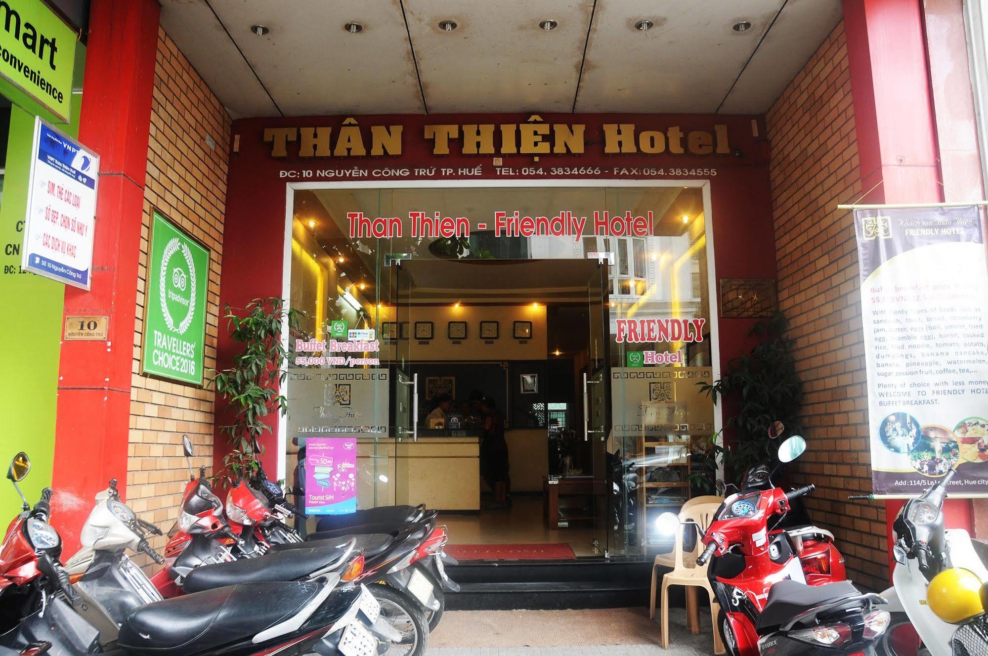Than Thien - Friendly Hotel Hue Exterior foto